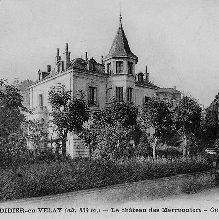 Les Marronniers Bed & Breakfast Saint-Didier-en-Velay Exterior foto